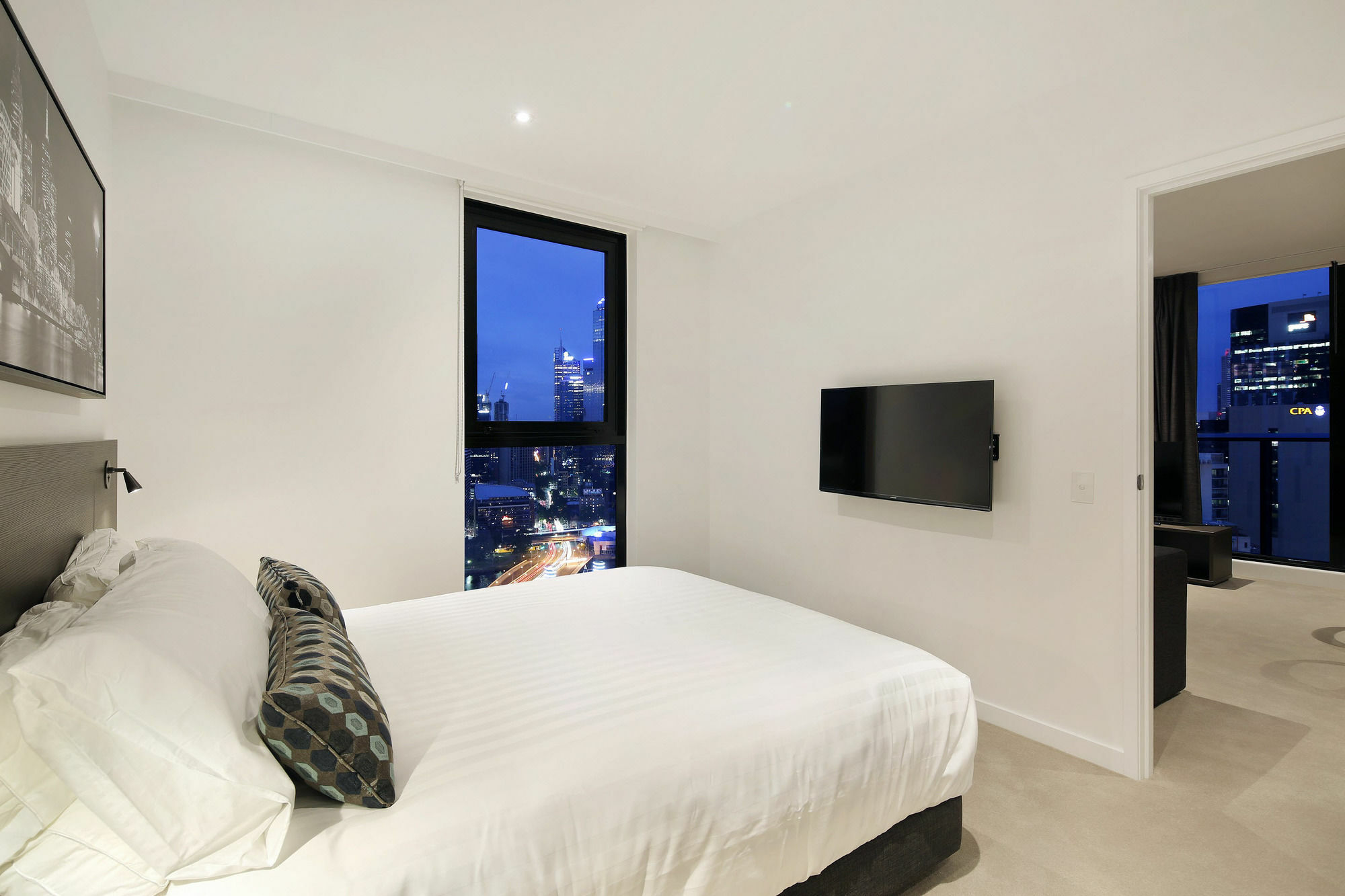 Experience Bella Hotel Apartments Melbourne Exteriör bild